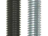 Picture of Various finishes of steel threaded rods